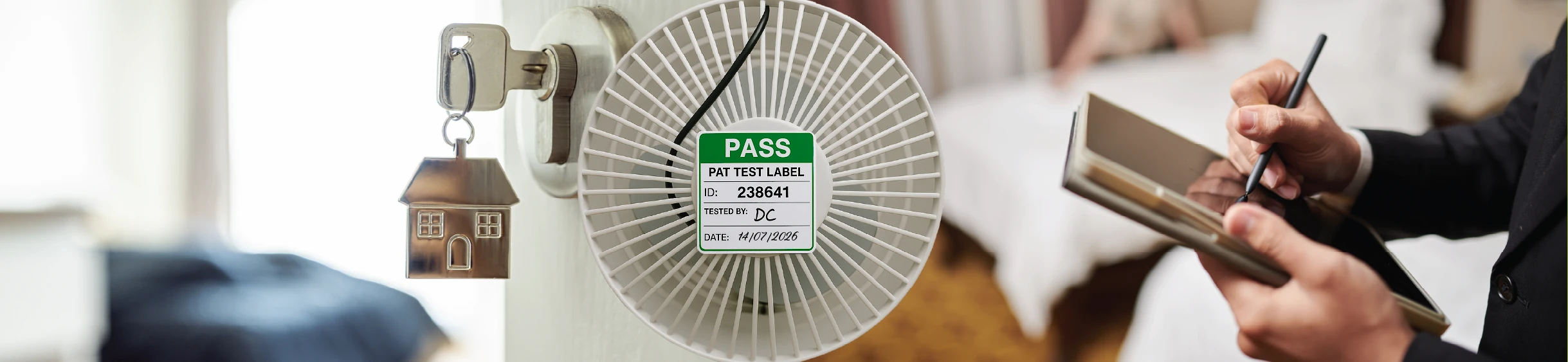 PAT Testing Banner - Landlords and Large FM Teams
