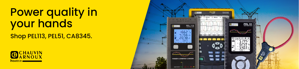 Chauvin Arnoux Power Quality PEL113, PEL51, CA8345