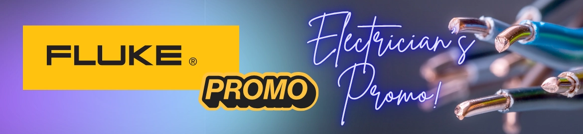 FLUKE Electricians Promotional Banner