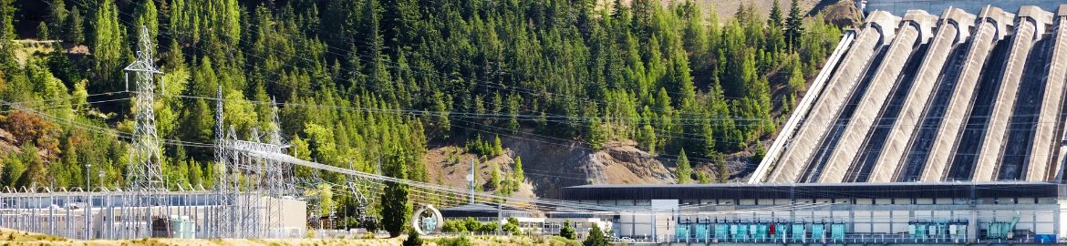 Hydroelectric Power Plant Banner