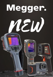 New Megger Thermal Imaging Cameras Banner Small