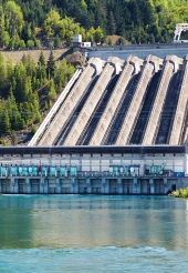 Hydroelectric Power Plant Banner - Small
