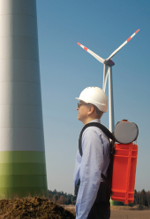 T and R Test Equipment designed for the wind power industry small banner